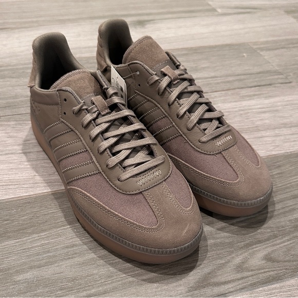 Adidas Originals Samba RM Bliss Light Brown Sneakers D98160 2019 - Picture 3 of 11